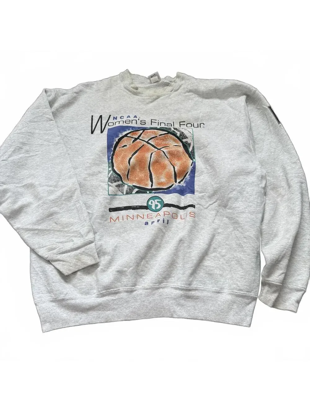 Vintage 1995 Nike NCAA Women’s Final Four Minneapolis Crewneck Sweatshirt XL